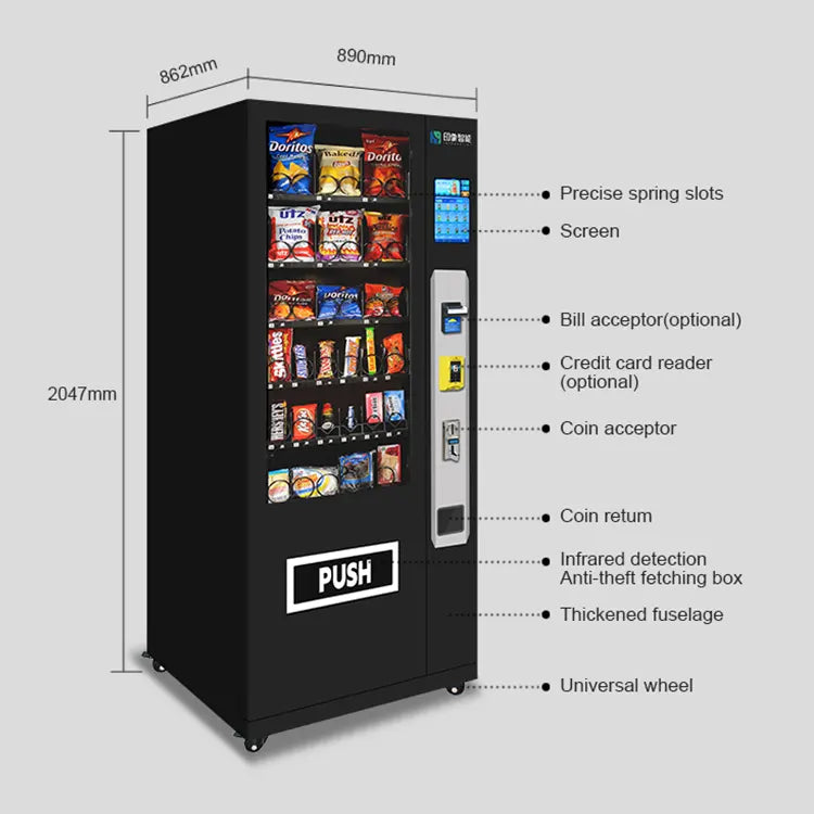 New Arrival Smart Snack Vending Machine